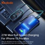 خرید شارژر فندکی مک دودو MCDODO CC-1900 107W Digital Display Car Charger