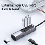 خرید هاب تایپ سی 5 پورت مک دودو مدل Mcdodo HU-1120 USB 3.0Type-C PD To Type-C