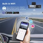 قیمت دوربین رانندگی خودرو شیائومی مدل xiaomi 2-Jiekemi Dash Cam KM800