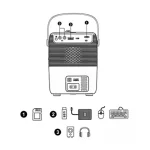 خرید ویدئو پرژکتور قابل حمل Umiio Portable Projector A008